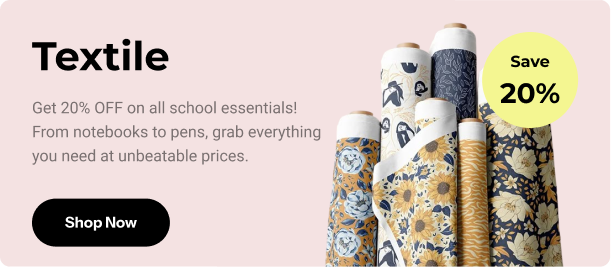 Textile promotional banner